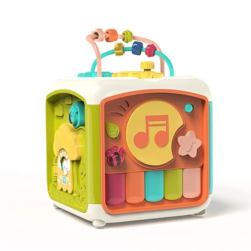 ActivityCube Montessori Speelgoed - 7 - in - 1 Educatieve Kubus - KidsKorner