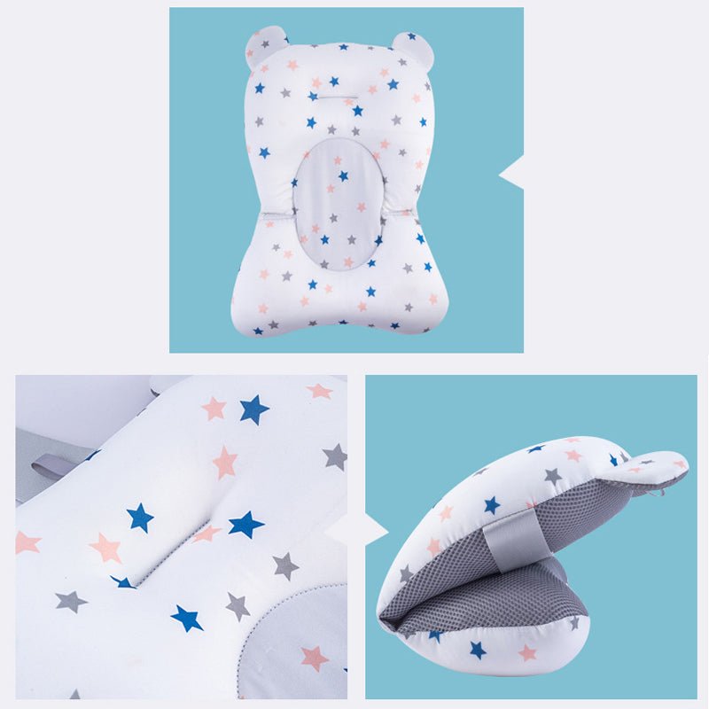 Opvouwbaar Antislip Baby Badzitje Met Veiligheidsbanden - KidsKorner