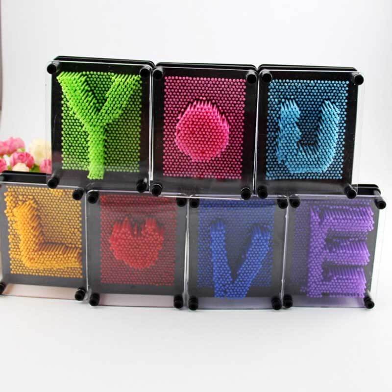 3D Pin Art Afdrukbord - Creatief Sensorisch Speelgoed - KidsKorner