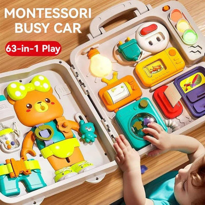 Activiteitenbord Met Geluid - Busy Board Montessori - KidsKorner