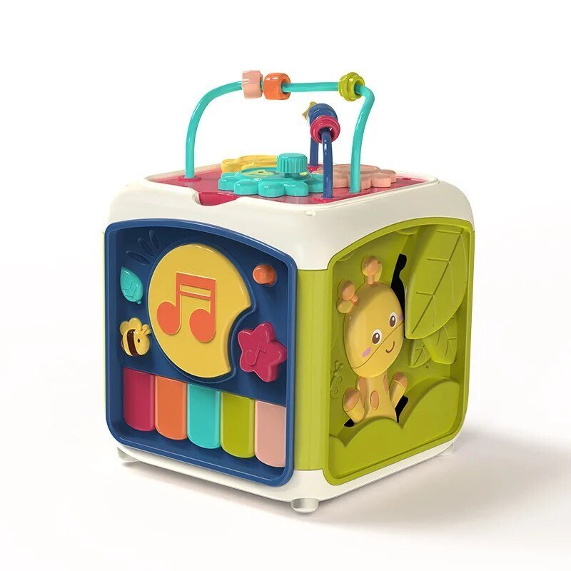 ActivityCube Montessori Speelgoed - 7 - in - 1 Educatieve Kubus - KidsKorner