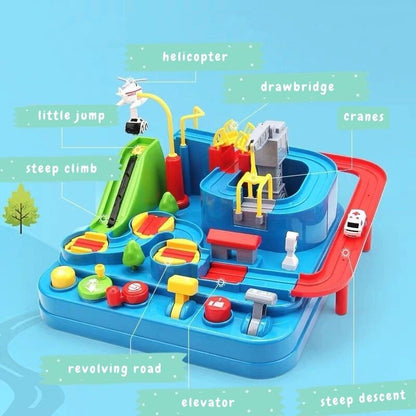 AdventureTrack Montessori Circuit - Educatief Speelcircuit voor Kinderen - KidsKorner