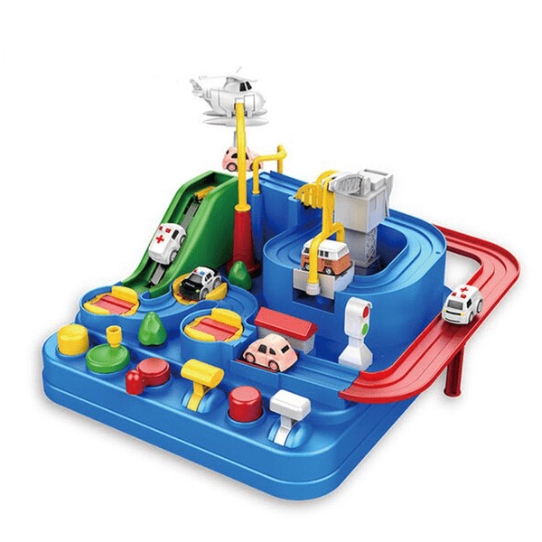 AdventureTrack Montessori Circuit - Educatief Speelcircuit voor Kinderen - KidsKorner