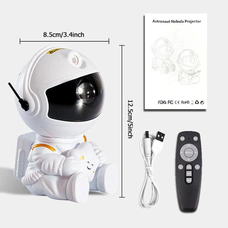 Astronaut Sterrenprojector Nachtlamp Met Afstandsbediening - KidsKorner