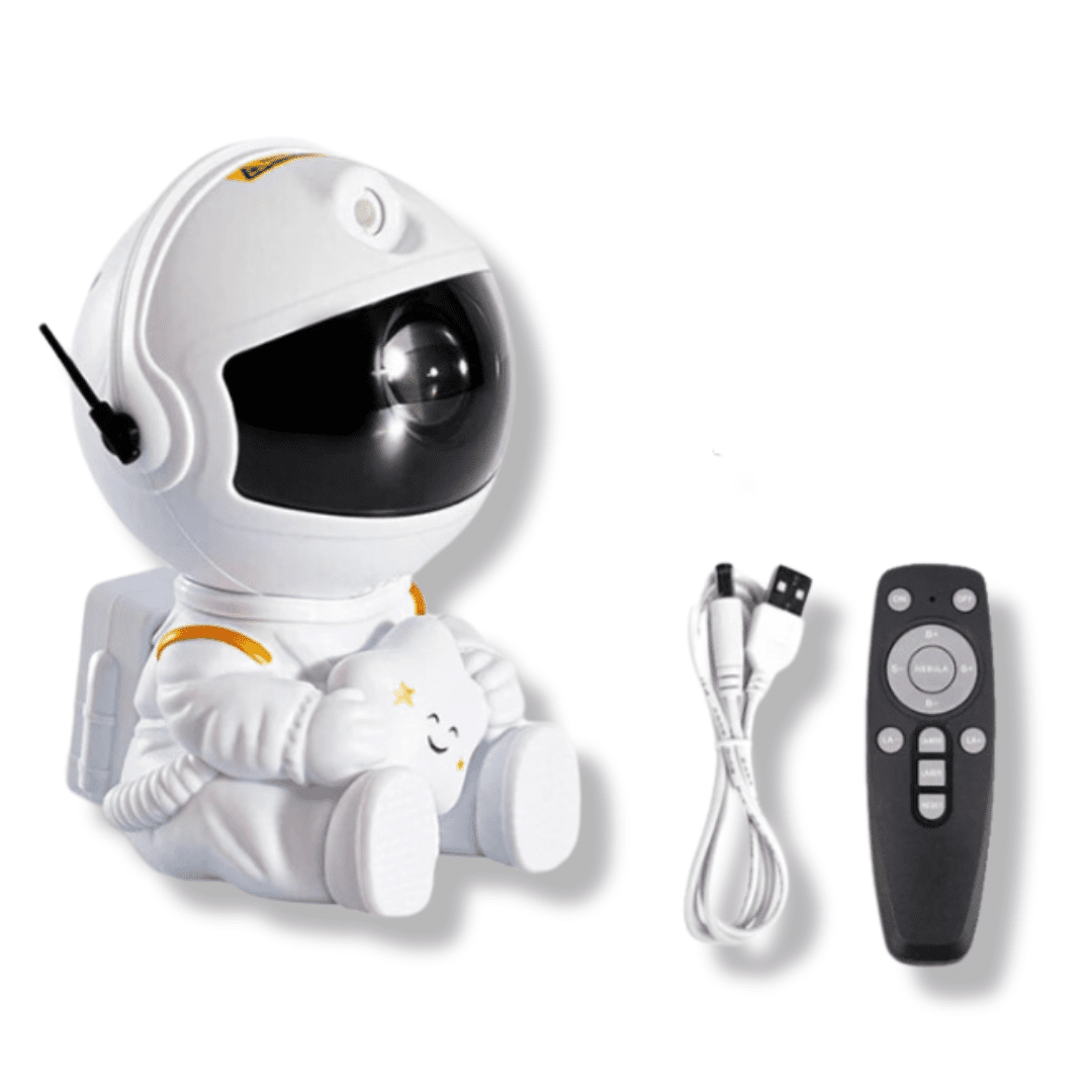 Astronaut Sterrenprojector Nachtlamp Met Afstandsbediening - KidsKorner