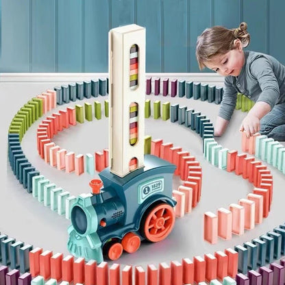 Automatische Dominotrein voor Kinderen - KidsKorner