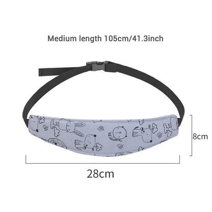 Autostoel Hoofdsteun Band Baby – Slaapband Kinderwagen - KidsKorner