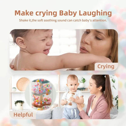 Baby Rain Stick Regenmuziek Rammelaar - KidsKorner