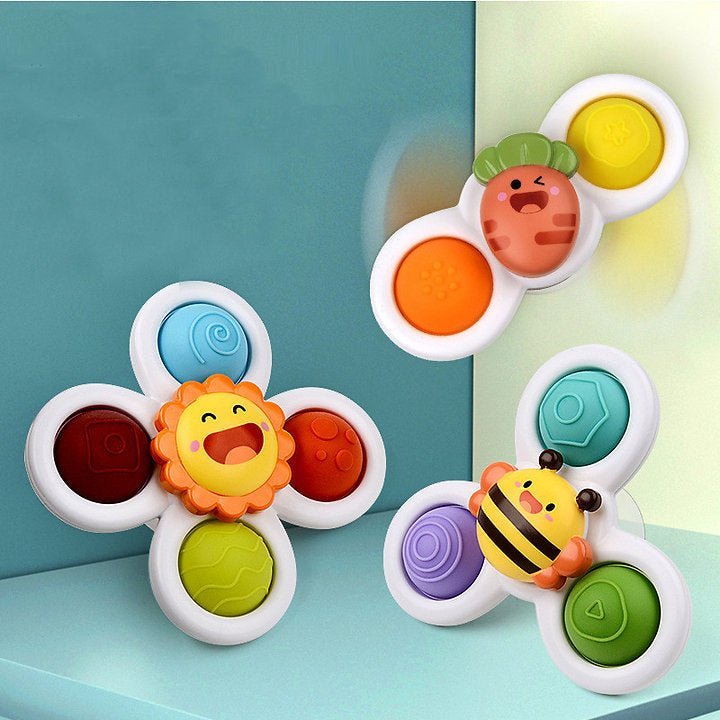Baby Spinner Speelgoed - Fidget Draaispeelgoed - 1 Tot 3 Jaar - KidsKorner