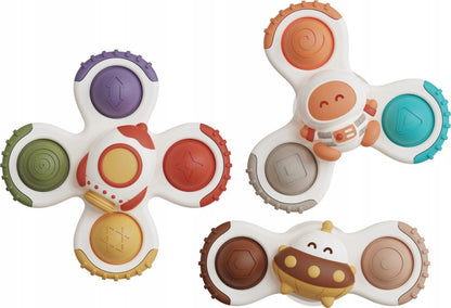 Baby Spinner Speelgoed - Fidget Draaispeelgoed - 1 Tot 3 Jaar - KidsKorner