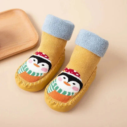 Babyslofjes Antislip Met Zachte Zool – Sok Schoentjes Roze - KidsKorner