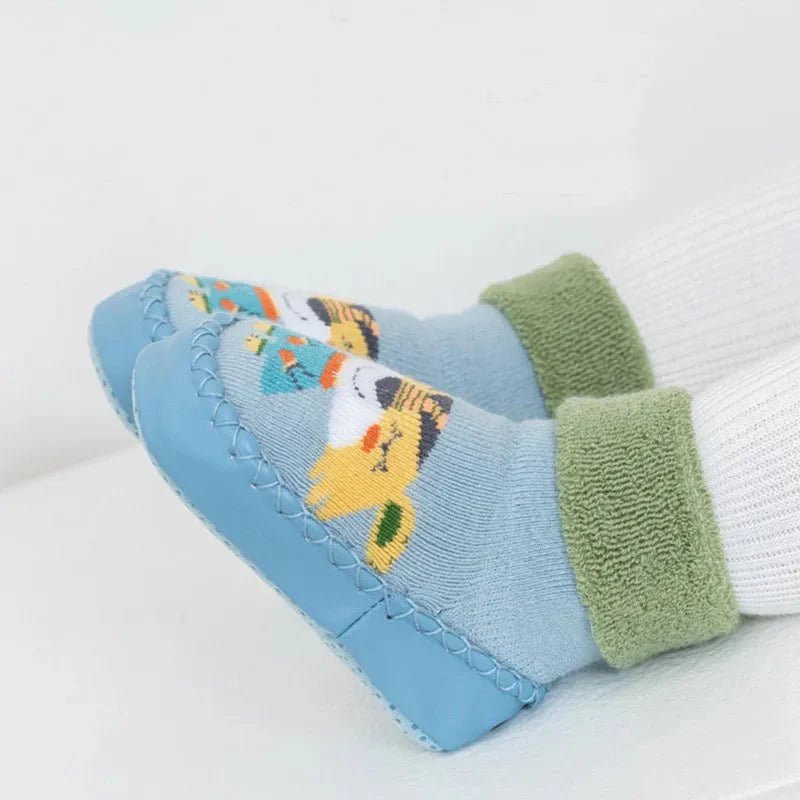 Babyslofjes Antislip Met Zachte Zool – Sok Schoentjes Roze - KidsKorner