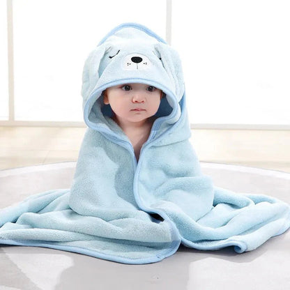 Badbeestje Badcape Baby - Badhanddoek Met Capuchon - KidsKorner