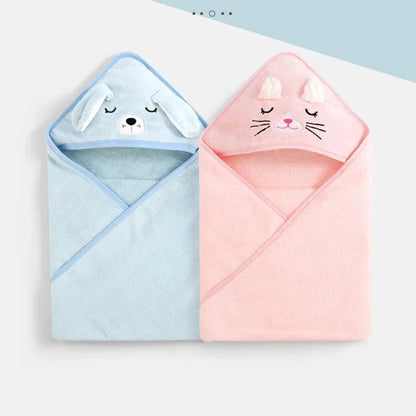 Badbeestje Badcape Baby - Badhanddoek Met Capuchon - KidsKorner