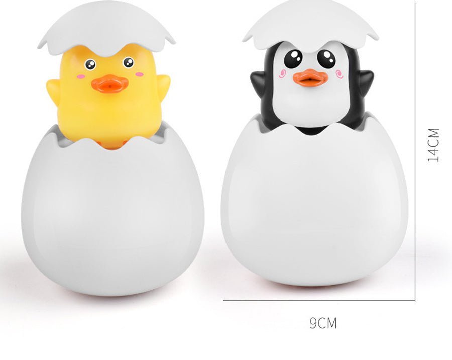 Badspeelgoed Eend & Pinguïn Met Waterstraal (2 Stuks) - KidsKorner