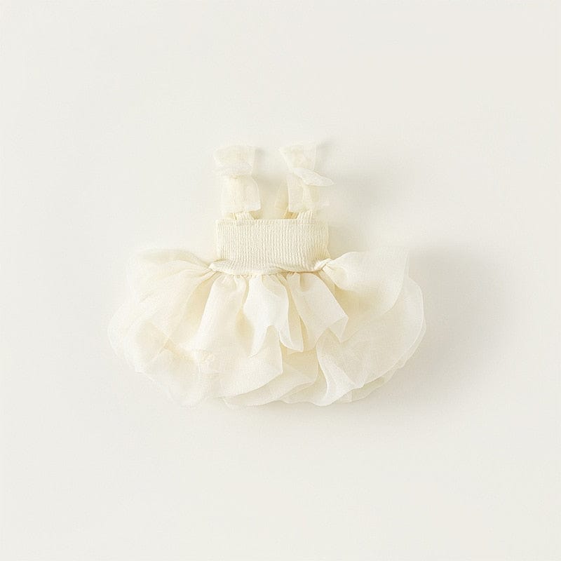 Ballerina Tutu Jurkje Met Strikjes Voor Baby Meisje - KidsKorner