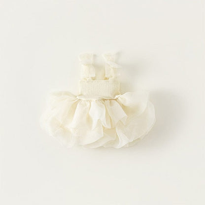 Ballerina Tutu Jurkje Met Strikjes Voor Baby Meisje - KidsKorner