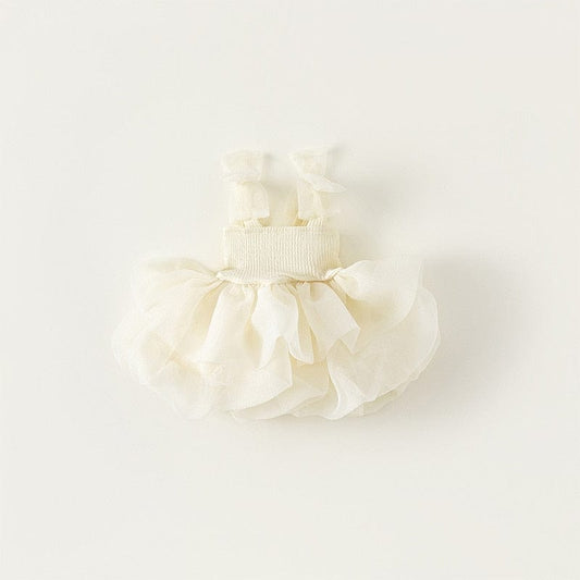 Ballerina Tutu Jurkje Met Strikjes Voor Baby Meisje - KidsKorner
