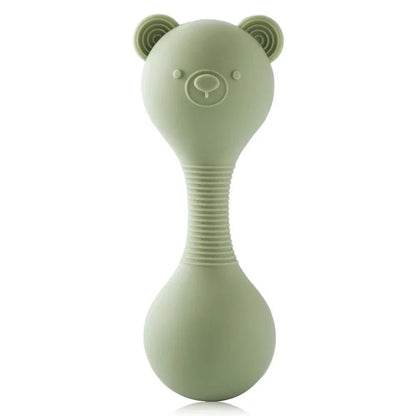 BerenRammel Siliconen Bijtring - Baby Rammelaar - KidsKorner