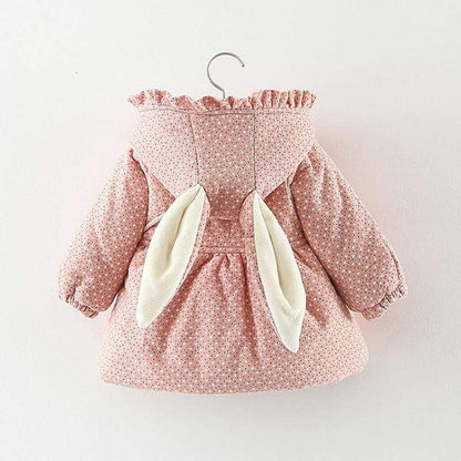 BloemBunnyra Baby Meisjes Jas - Winterjasje - KidsKorner
