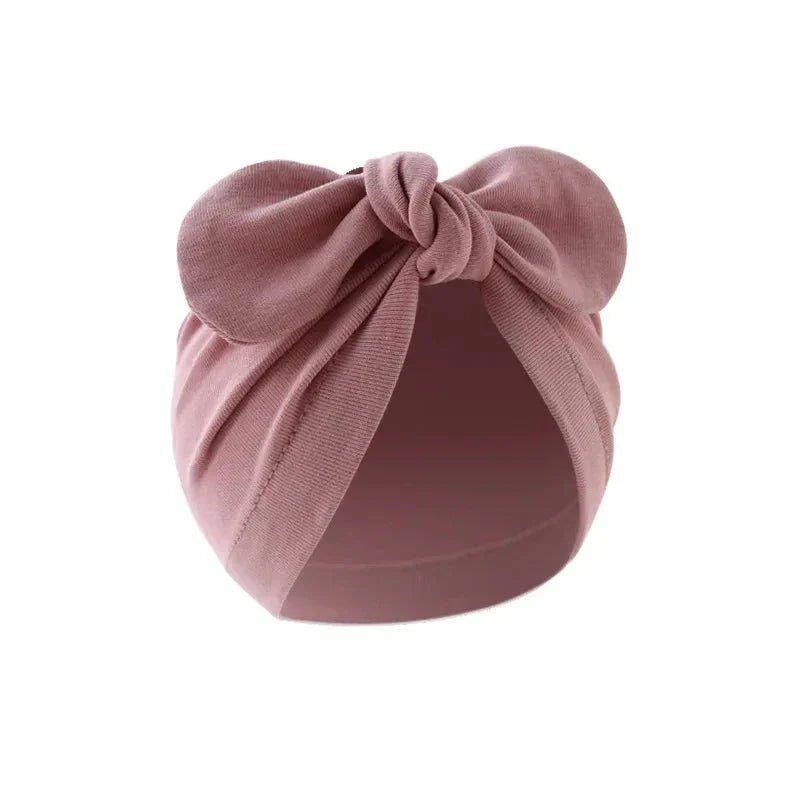 Bowvani Pasgeborene Baby Muts Met Strik - KidsKorner