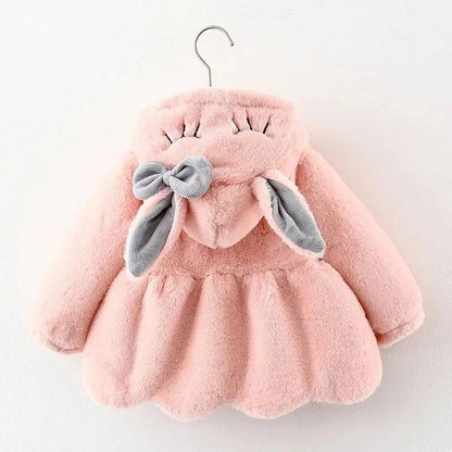 BunnyHood Pluche Baby en Peuter Jas Met Konijnenoren - KidsKorner