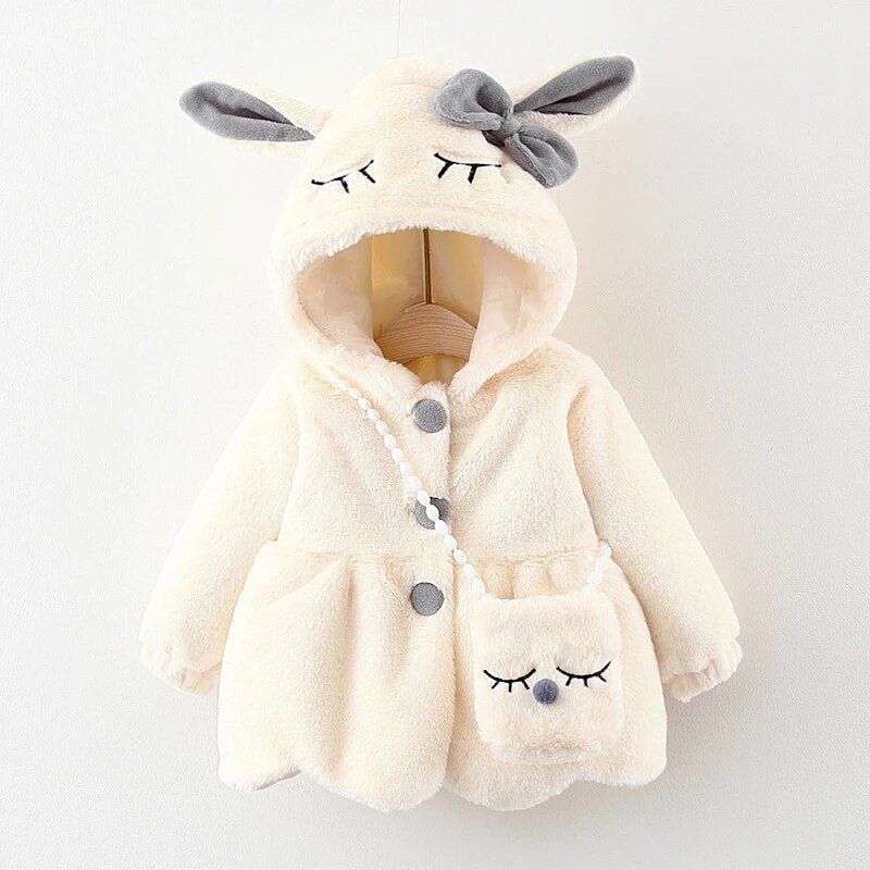 BunnyHood Pluche Baby en Peuter Jas Met Konijnenoren - KidsKorner
