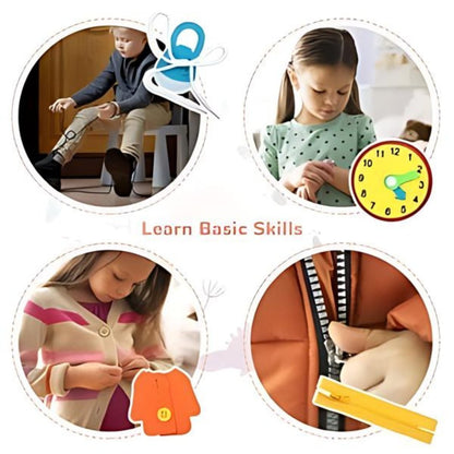 BusyLino Montessori Busy Board - Activiteitenboek Peuters - KidsKorner