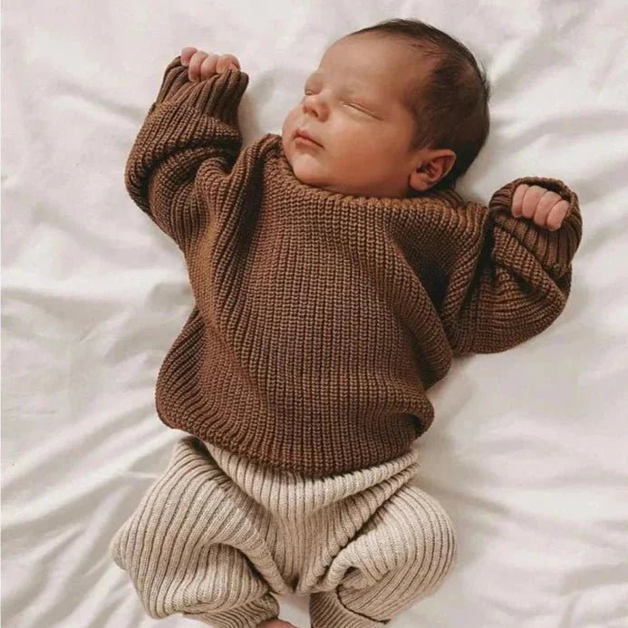 CozyKnitty Kinder Trui - Gebreide Trui Baby - KidsKorner