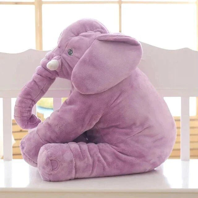 Cuddlephant Knuffel Olifant Kussen - Zacht Baby Kussen - Babycadeau en Slaaphulp - KidsKorner