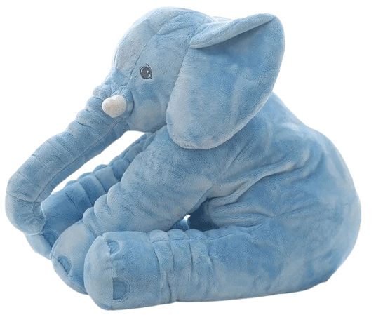 Cuddlephant Knuffel Olifant Kussen - Zacht Baby Kussen - Babycadeau en Slaaphulp - KidsKorner