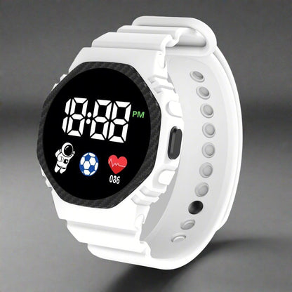 Digitaal Kinderhorloge | Waterdicht LED - Scherm Met Kalender Vanaf 4 Jaar - KidsKorner