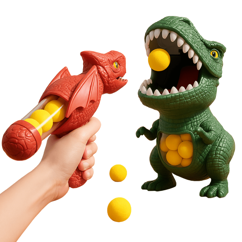 Dino Schietspel - Ballenschieter - KidsKorner