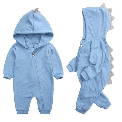 Dinosoft Baby Onesie - Warme en Zachte Dino Romper voor Baby's (0 - 18 maanden) - KidsKorner