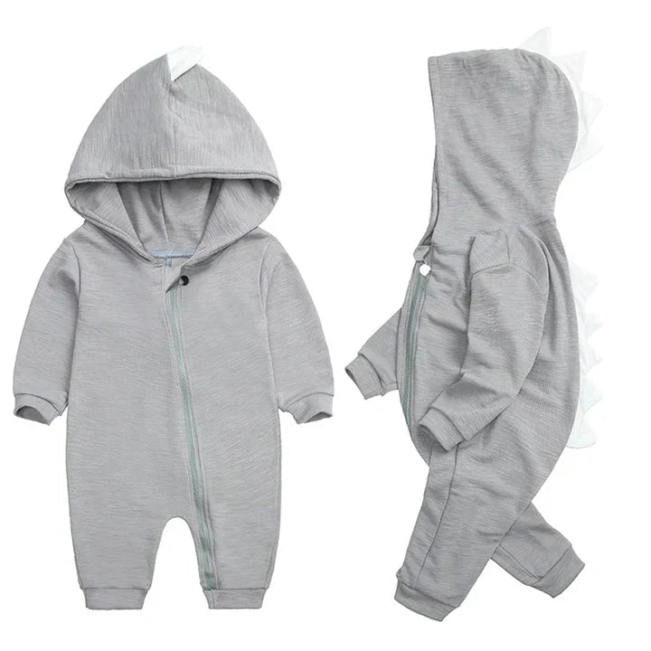 Dinosoft Baby Onesie - Warme en Zachte Dino Romper voor Baby's (0 - 18 maanden) - KidsKorner