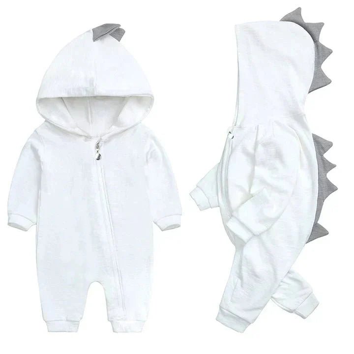 Dinosoft Baby Onesie - Warme en Zachte Dino Romper voor Baby's (0 - 18 maanden) - KidsKorner
