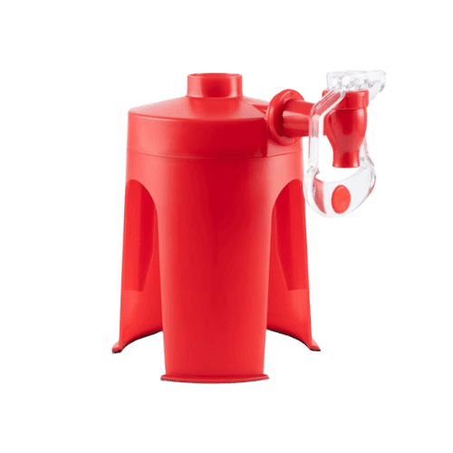 Drankdispenser Met Tapkraan | Drukknop Fleshouder Voor Frisdrank - KidsKorner