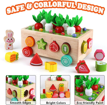 Dreambabies | Houten Speelgoed met Magnetische Functie voor Educatief Spelen | Geschikt voor Kinderen 1 - 3 Jaar - KidsKorner