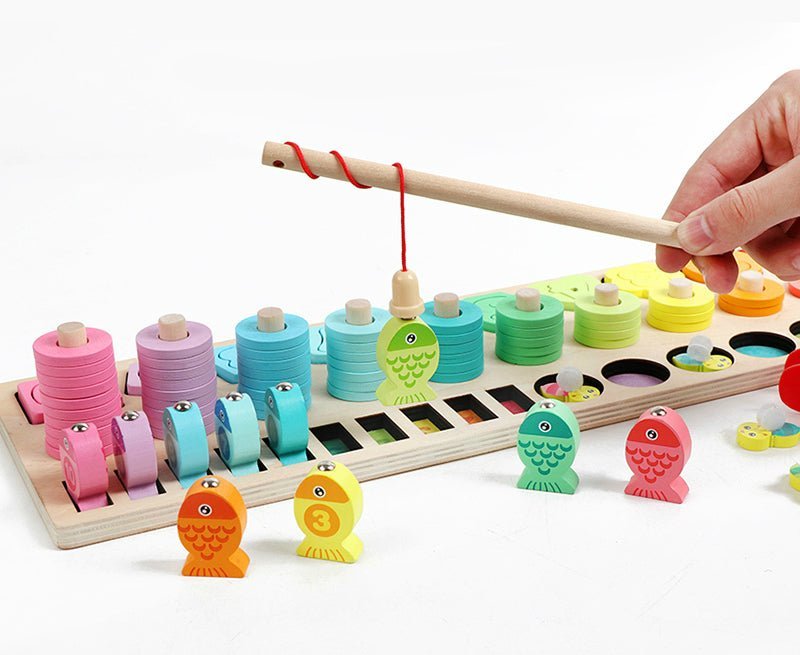 EduBoard Houten Speeltafel - Montessori Educatief Speelbord - KidsKorner