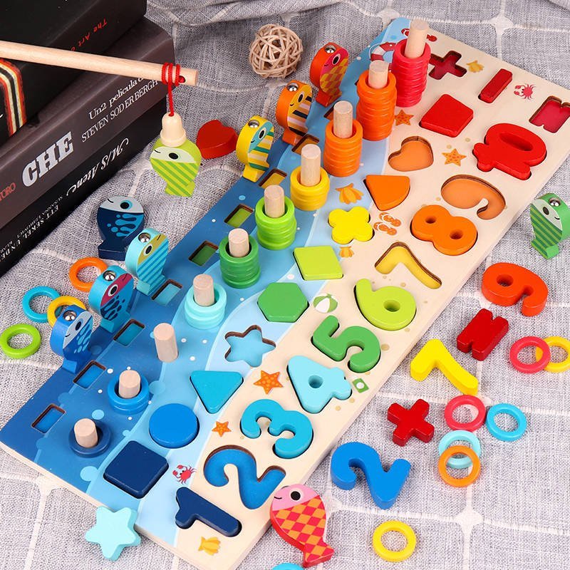 EduBoard Houten Speeltafel - Montessori Educatief Speelbord - KidsKorner