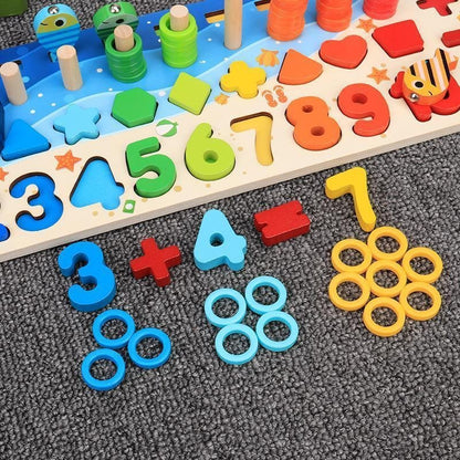 EduBoard Houten Speeltafel - Montessori Educatief Speelbord - KidsKorner
