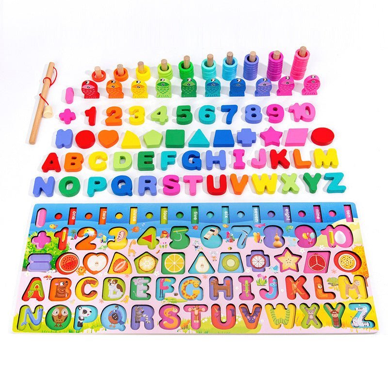 EduBoard Houten Speeltafel - Montessori Educatief Speelbord - KidsKorner