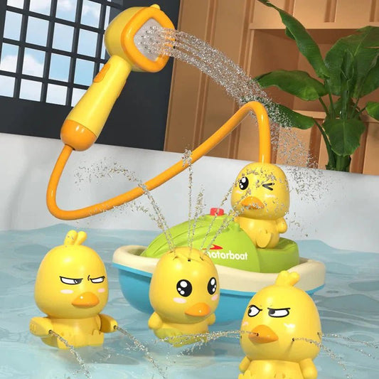 EendSpetter Badspeelgoed - Badeendjes Waterspeelgoed - KidsKorner