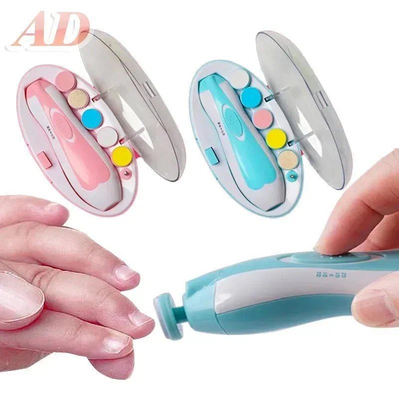 Elektrische Baby Nagelvijl Set - Veilig & Stil Nagels Vijlen - KidsKorner
