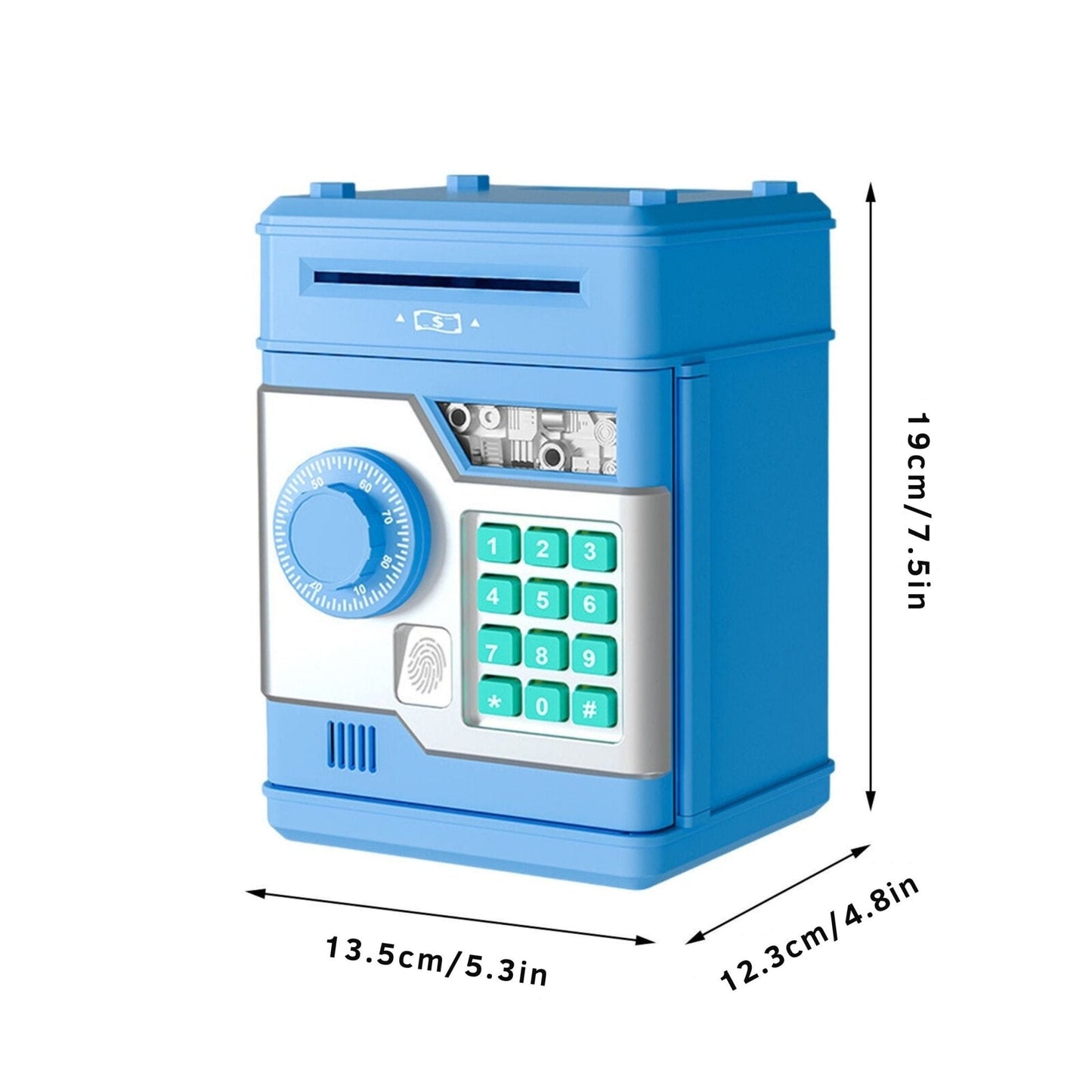 Elektronische Spaarpot Met Code En Vingerafdruk – Automatische Biljetinvoer 3 - 13 Jaar - KidsKorner