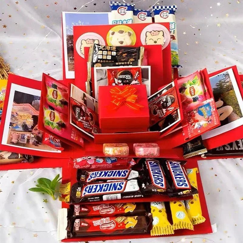 Explosie Cadeaudoos Knutselset | Uitklapbare Verrassingsdoos Voor Kinderen - KidsKorner