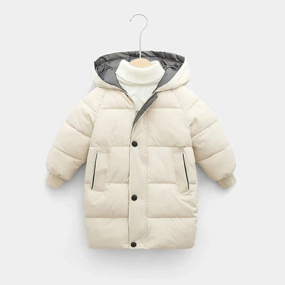 Gewatteerde Kinder Winterparka Met Capuchon - KidsKorner