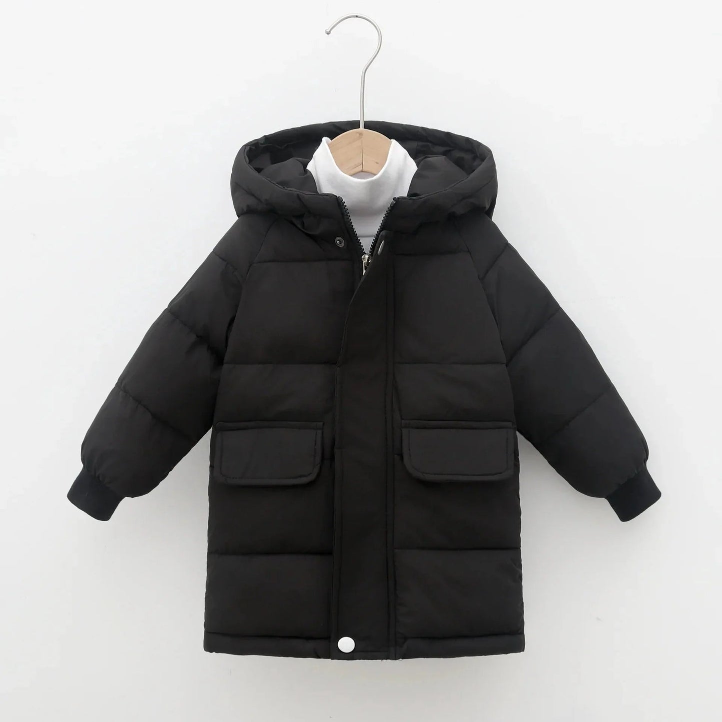 Gewatteerde Kinder Winterparka Met Capuchon - KidsKorner