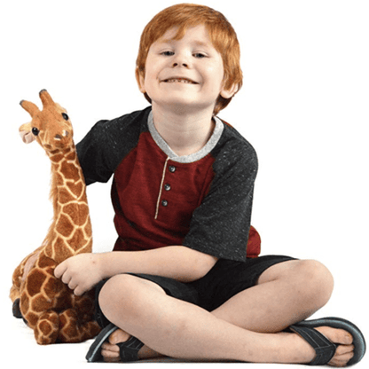Grote Giraf Knuffel Zacht Pluche Knuffeldier Voor Kinderen - KidsKorner