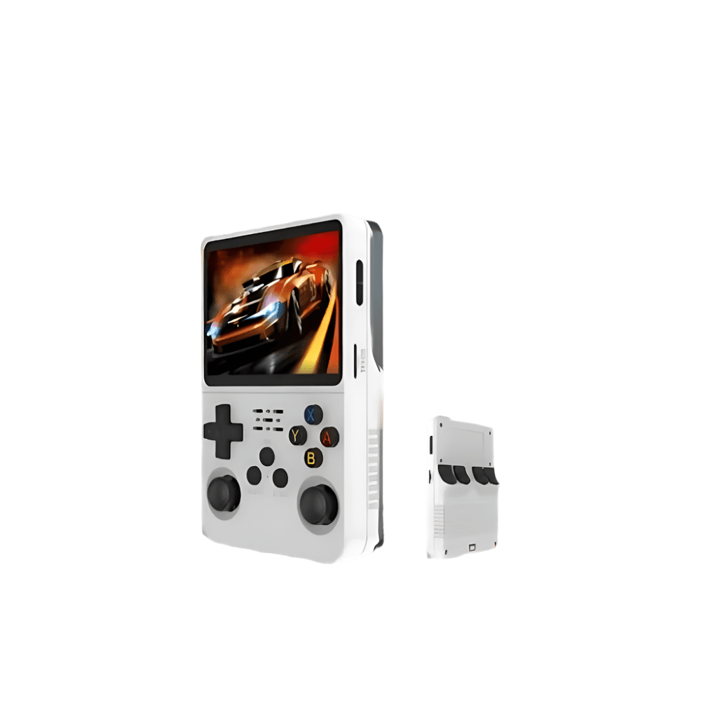 Handheld Spelcomputer | 3,5" IPS Scherm, 64GB, 10.000 Spellen, Oplaadbaar - KidsKorner
